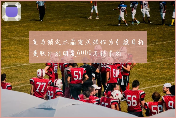 皇马锁定水晶宫沃顿作为引援目标曼联计划明夏6000万镑求购